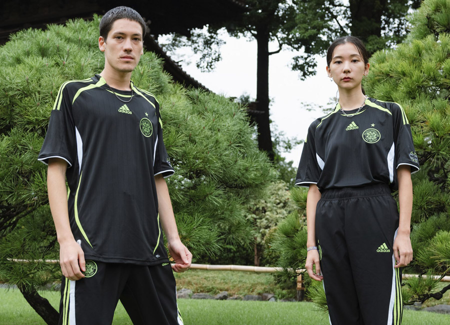 Celtic FC 2021 Adidas Teamgeist Jersey - Black / Team Semi Sol Green2 #celtic #celticfc #adidasfootball