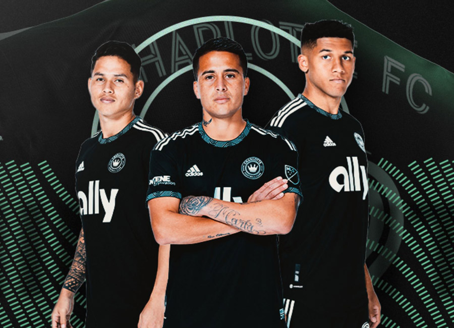 Charlotte FC 2022 Adidas Away Kit #NewlyMinted #CharlotteFC #adidasfootball #adidas #mls