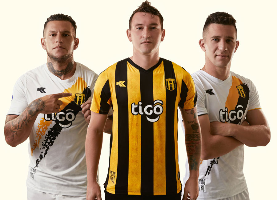 Club Guaraní 2021 Kyrios Home and Away Shirts #ClubGuarani #VamosAborigen #MásGuarani