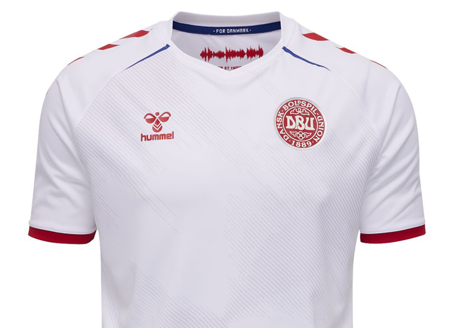 Denmark 2021/22 Hummel Away Shirt #ForDanmark ##EnDelAfNogetStørre #sharethegame
