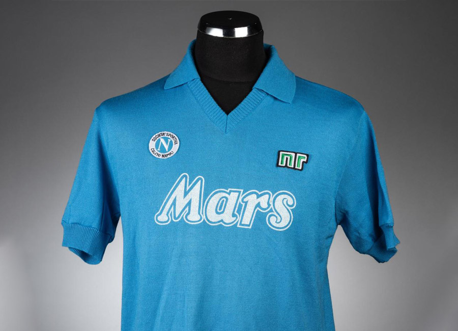 MARS Vintage SSC Napoli 1988/89 Retro Shirt