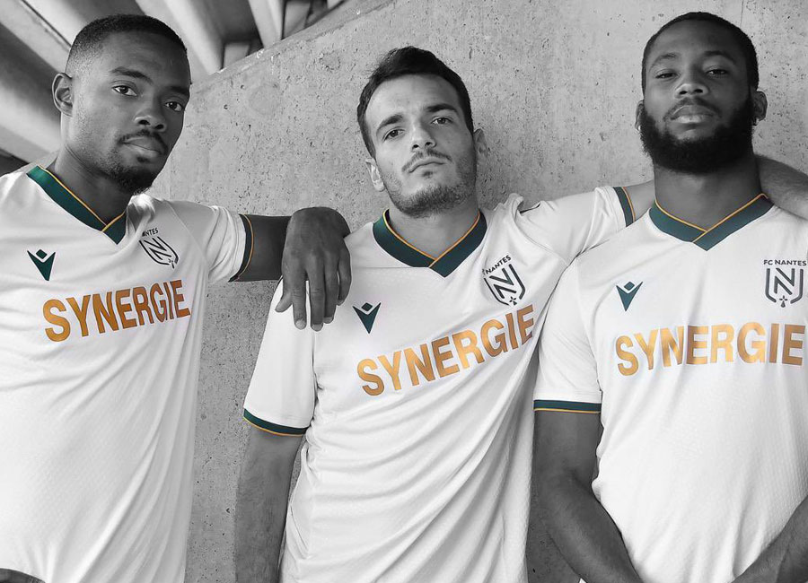 FC Nantes 2021-22 Macron Away Kit #FCNantes #Nantes #macronsports