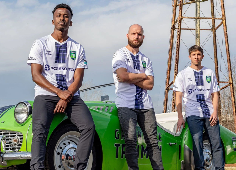 Greenville Triumph 2021 Hummel Away Kit #TogetherWeTriumph #GreenvilleTriumph