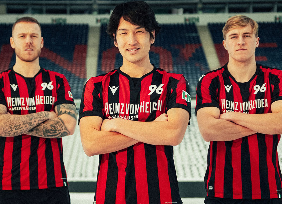 Hannover 96 Macron 125th Anniversary Shirt #Hannover96 #H96 #NiemalsAllein