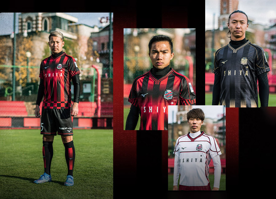 Hokkaido Consadole Sapporo 2022 Mizuno Home, Away and Third Kits #consadole #コンサドーレ #Mizunofootball #jleague