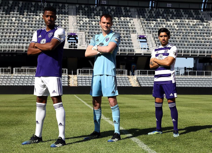 Louisville City 2021 Adidas Home and Away Shirts