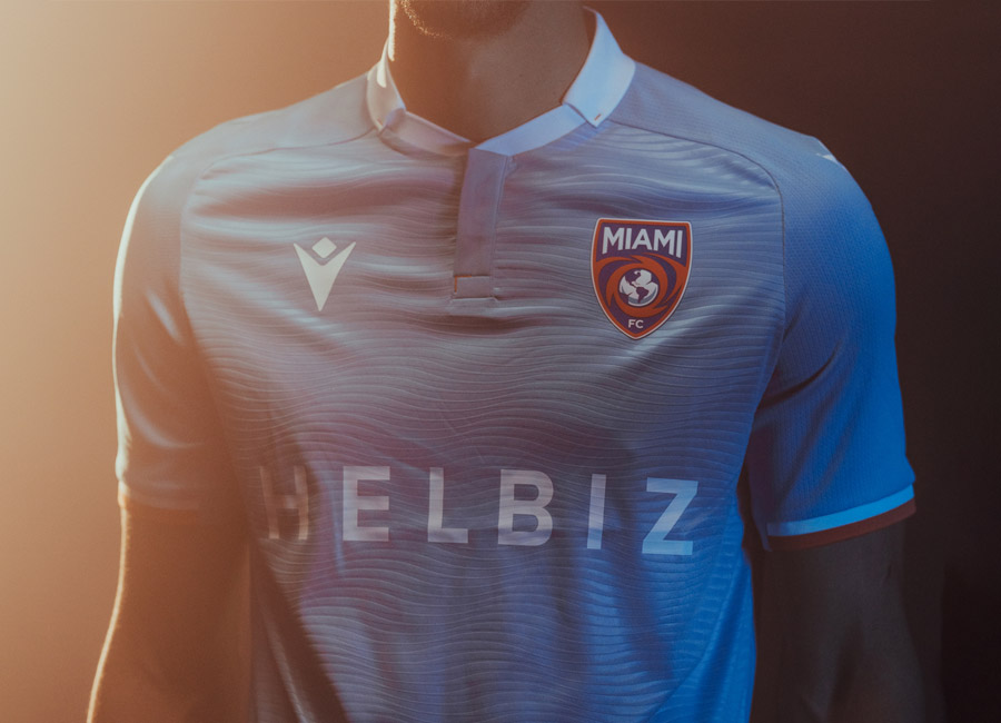 Miami FC 2022 Macron Home Kit #IAmMiamiFC #MiamiFC #VamosMiamiFC