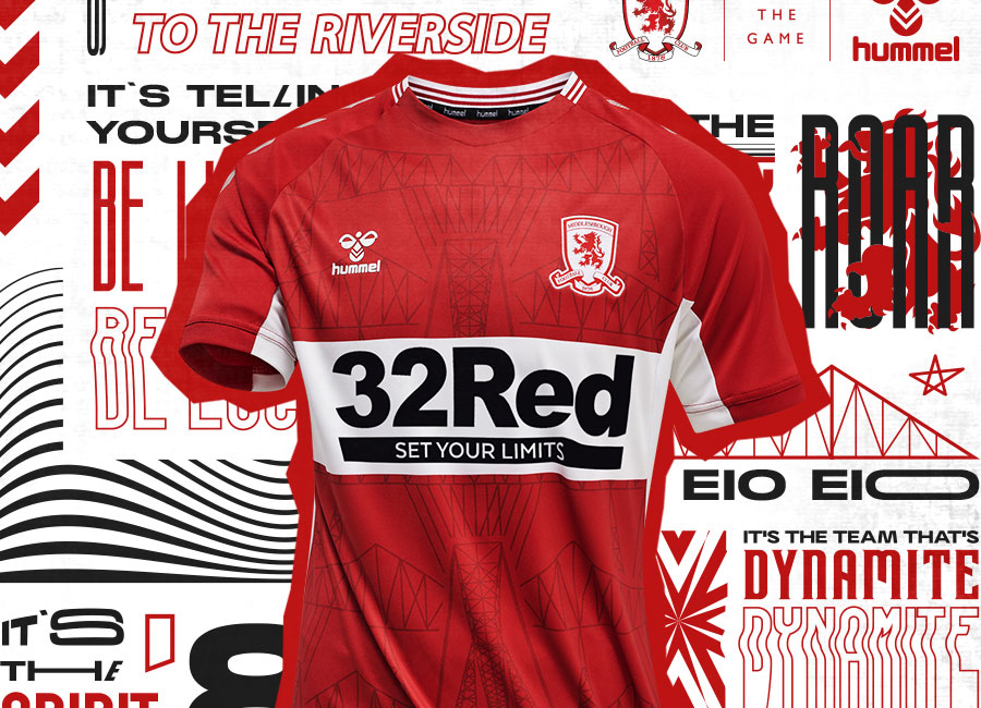 Middlesbrough 2021-22 Hummel Home Shirt #boro #Middlesbroughfc #sharethegame