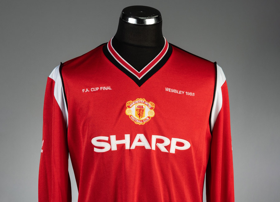 Going, Going, Gone - Mike Duxbury's Manchester United 1985 FA Cup Final Jersey