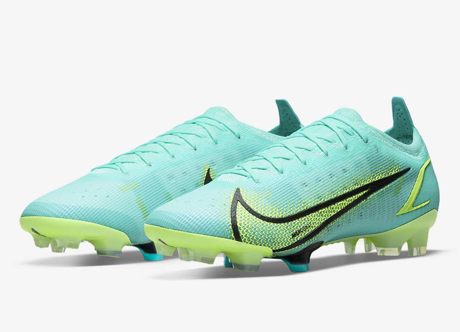 Nike Mercurial Vapor 14 Elite FG Impulse - Dynamic Turquoise / Lime Glow #footballboots #nikefootball