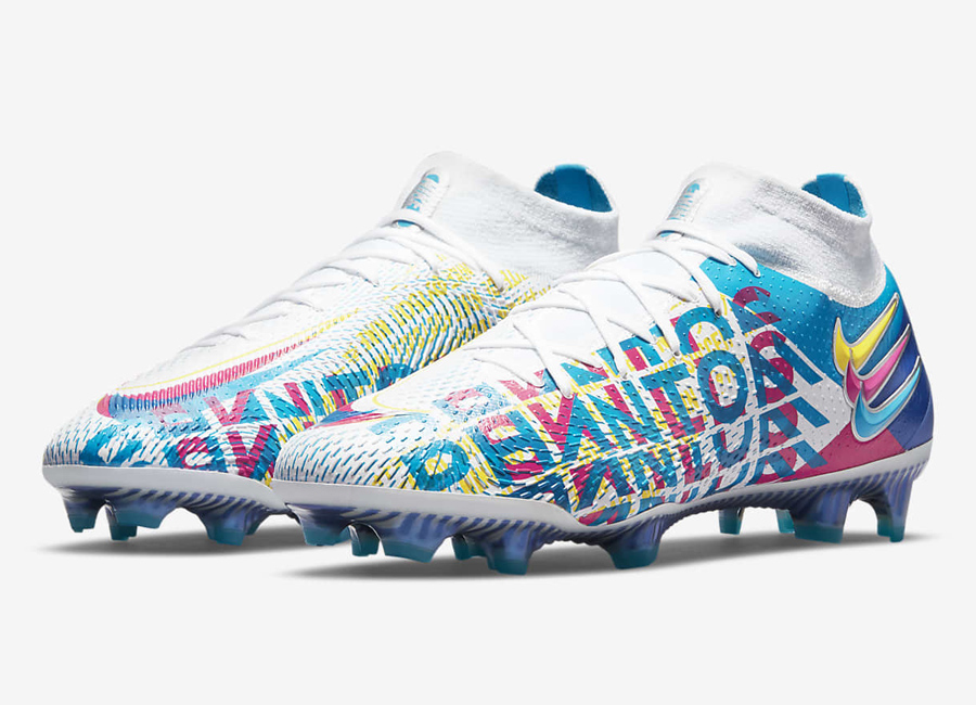 Nike Phantom GT Elite Dynamic Fit 3D FG - Chlorine Blue / Opti Yellow / White / Pink Blast #footballboots #nikefootball