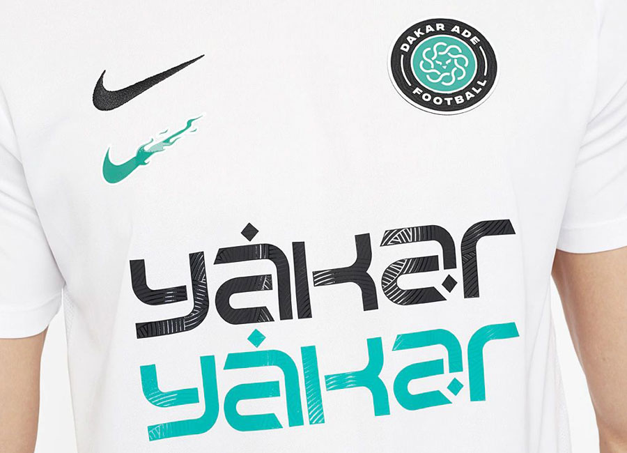 Nike Yakar Shirt - White / Green / Black #nikefootball