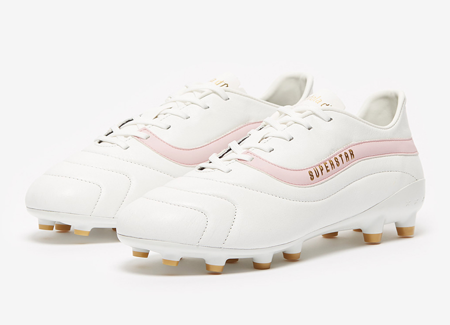 Pantofola d'Oro Superstar 2000 FG - White / Pink #footballboots