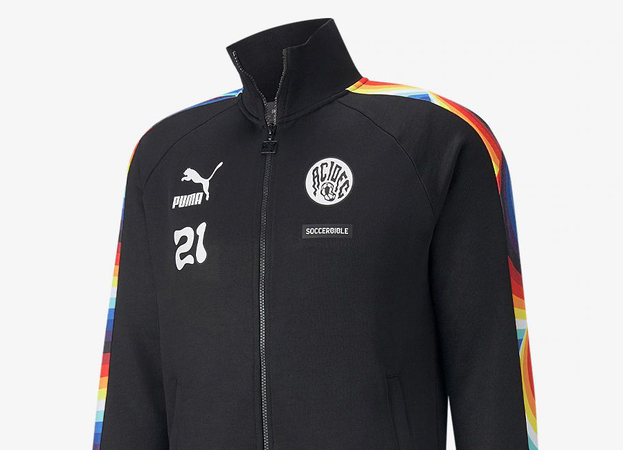 Acid FC X Puma FC Planet Utopia Track Jacket - Puma Black / Violet Indigo #AcidFC #pumafootball