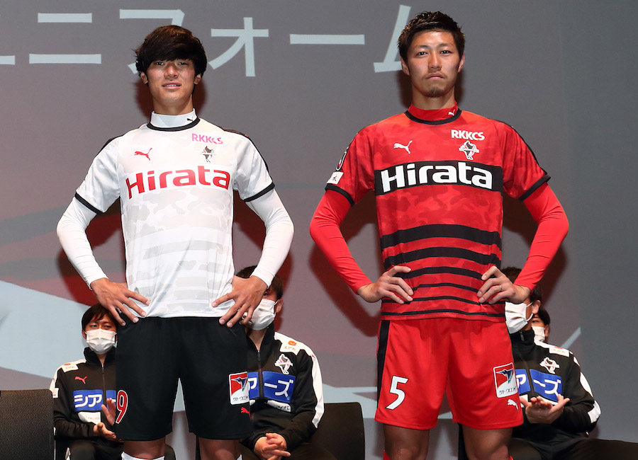 Roasso Kumamoto 2022 Puma Home and Away Kits #ロアッソ熊本 #RoassoKumamoto