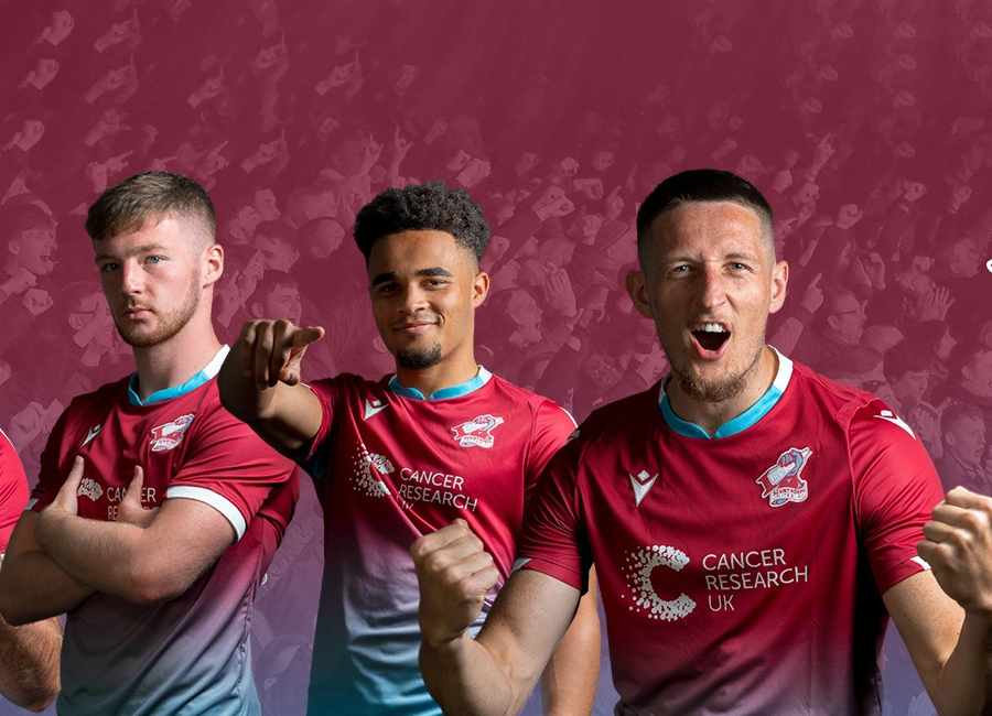 Scunthorpe United 2021-22 Macron Home Kit #UTI #IRON #Scunthorpeunited #macronsports