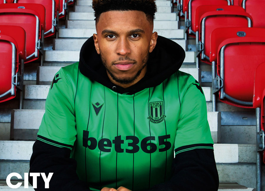 Stoke City 2021-22 Macron Away Kit #scfc #stokecity #stokecityfc #macronsports