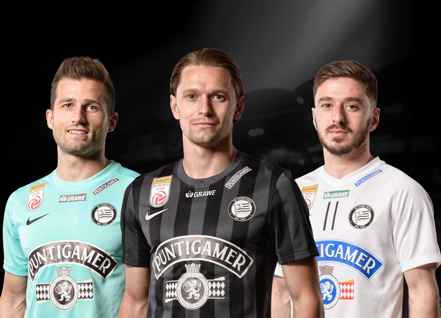 Sturm Graz 2021-22 Nike Home, Away and Third Kits #SturmGraz #SKSturmGraz #nikefootball