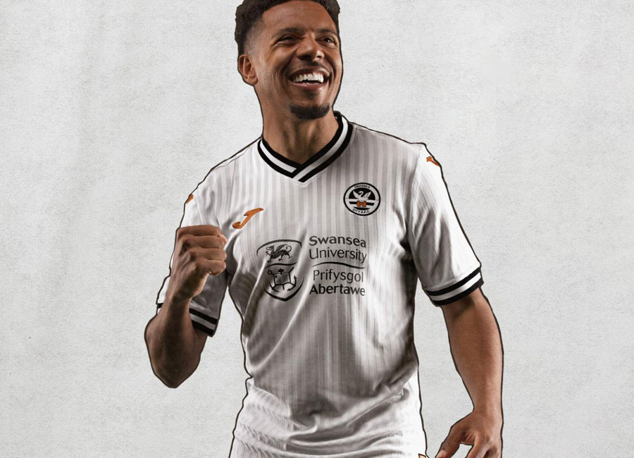 Swansea City 2021-22 Joma Home Kit #SwanseaCity #jomasport #SwanseaCityAFC