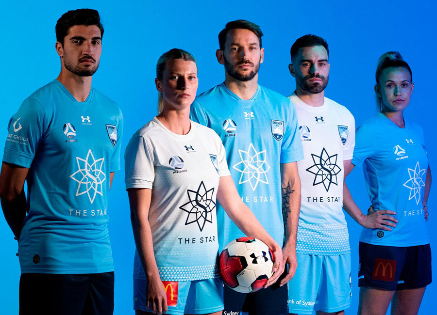Sydney FC 2021-22 Under Armour Home, Away and Third Kits #SydneyIsSkyBlue #SydneyFC