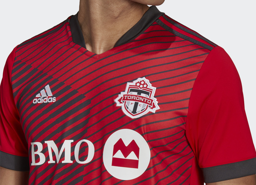 Toronto FC 2021-22 Adidas Home Shirt #TorontoFC #mls #TheyWillSeeRed