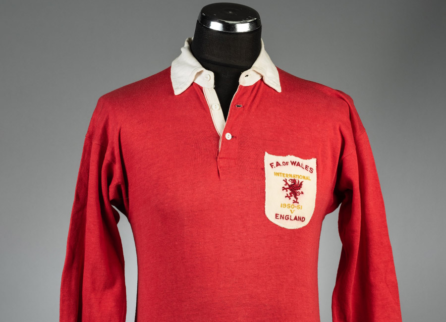 Going, Going, Gone - Trevor Ford's 1950 Wales No.9 jersey