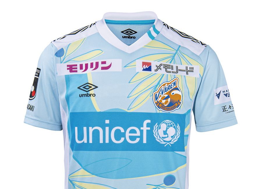 V-Varen 2021 Umbro "Pray for Peace" Shirt #VVaren #umbro #V・ファーレン長崎