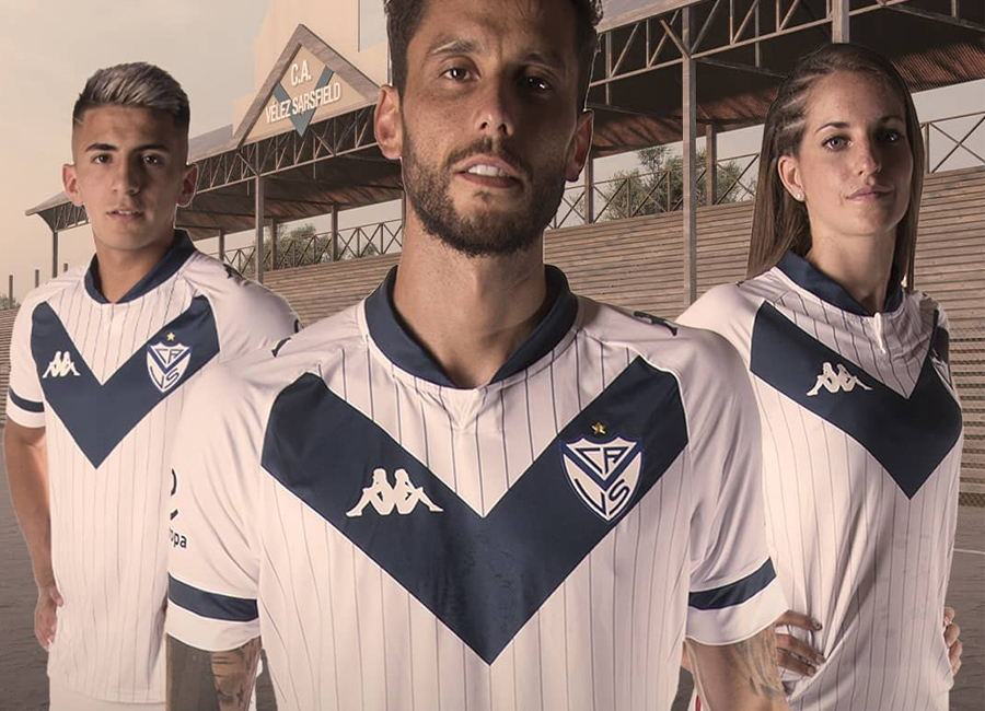 Vélez Sarsfield 2021 Kappa Home Shirt #VélezSarsfield #Vélez