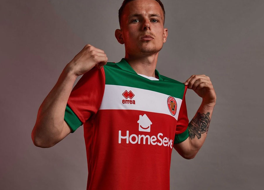 Walsall FC 2021-22 Errea Home Shirt #WalsallFC #Saddlers #Walsall