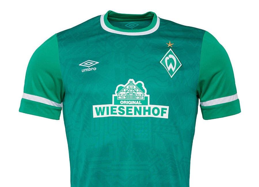 Umbro SV Werder Bremen Trikot Heim Grün Saison 2021 2022 Größe S M L XL 
