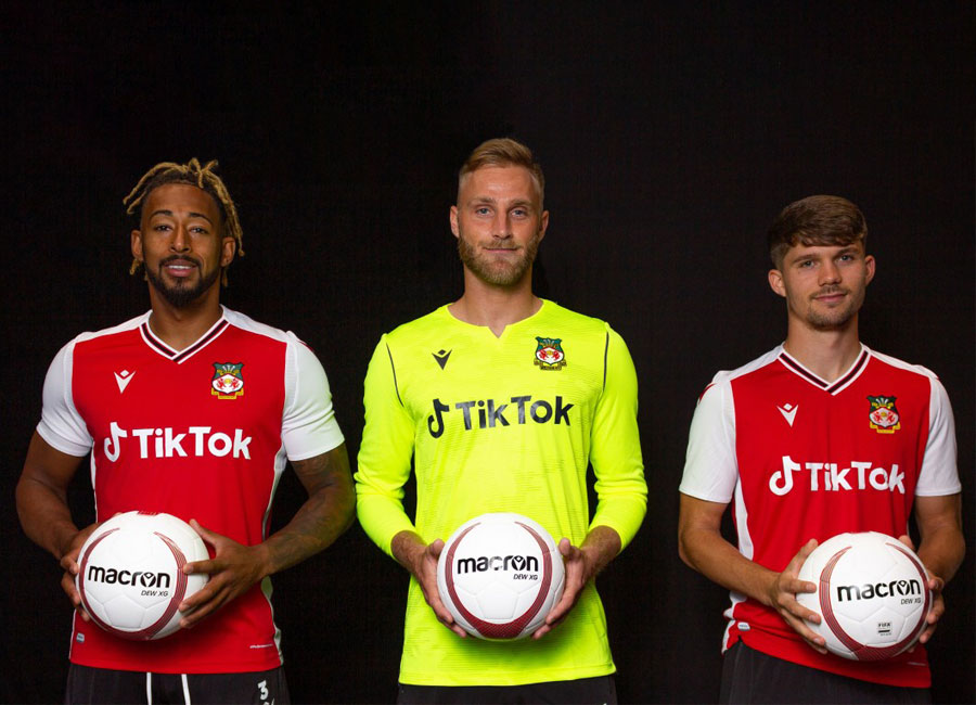 Wrexham 2021-22 Macron Home Kit #Wrexham #WrexhamAFC #macronsports
