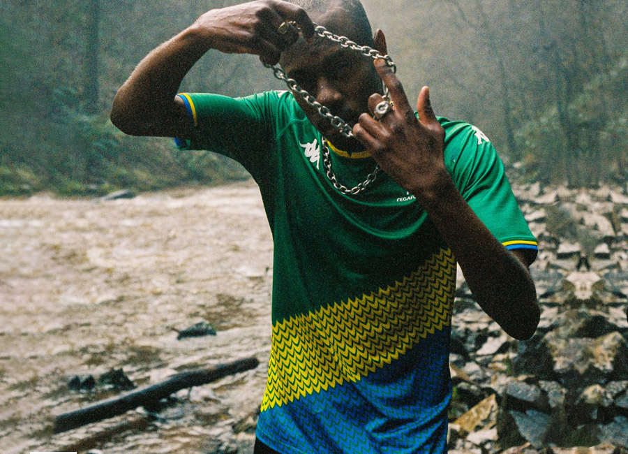 ​​Gabon 2022 Kappa Third Kit #CAN #Gabon #FEGAFOOT #Kappa