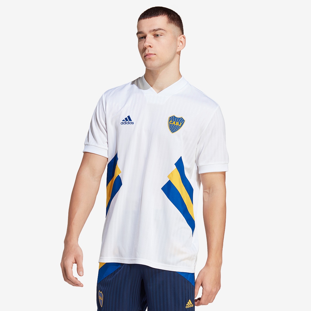 Boca Juniors 2023 Adidas Icon Jersey - White