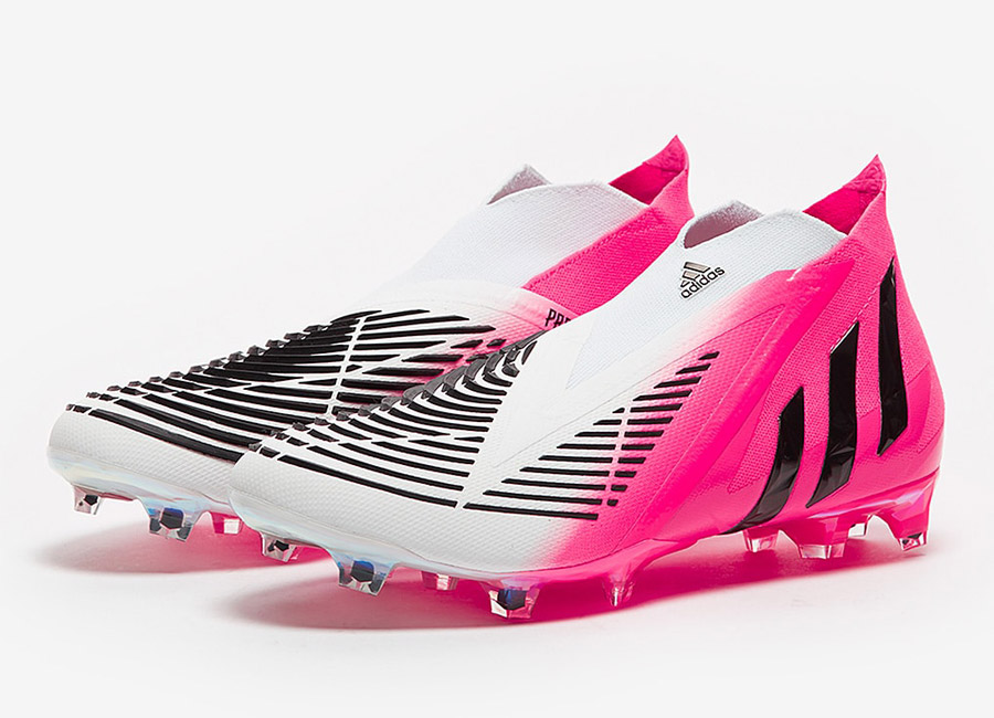 Adidas Predator Edge Lethal Zones+ FG Solar Pink / Core / Cloud White - Shirt Culture - Latest Football Kit News and More