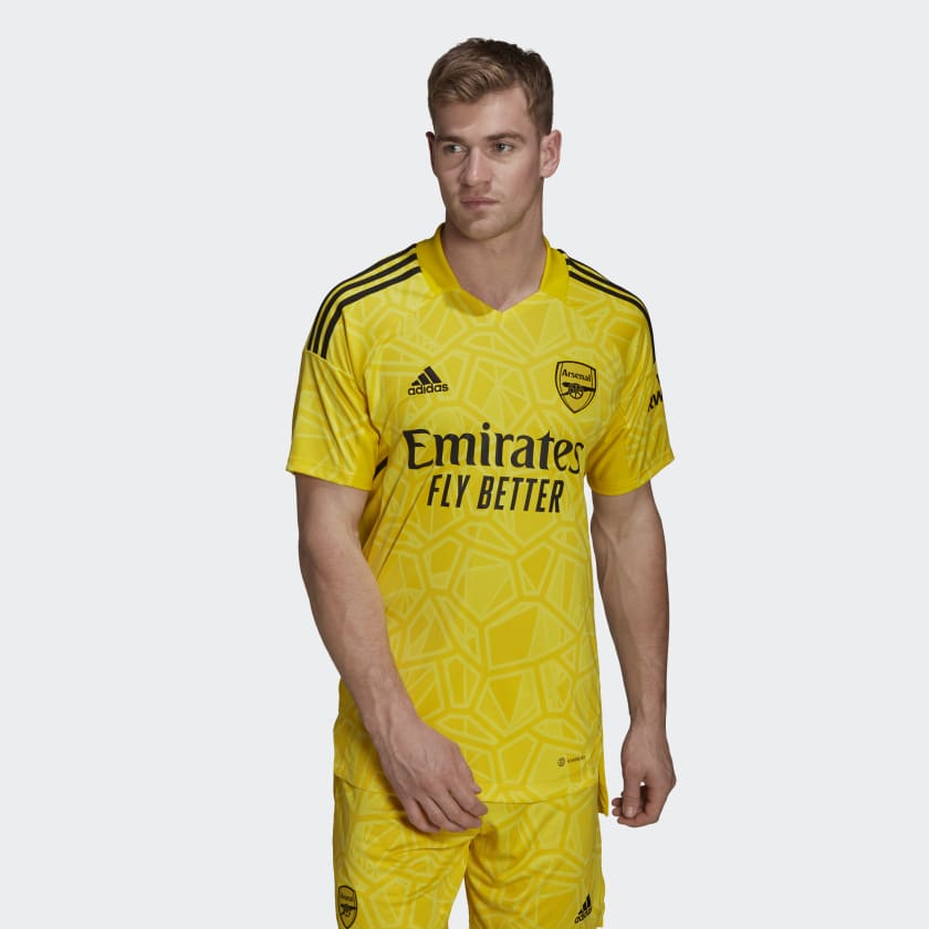 Arsenal 22/23 Home Goalkeeper Jersey - Team Yellow