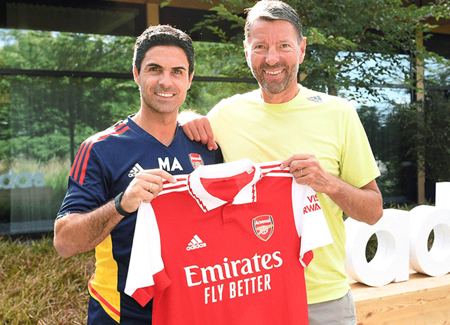 Arsenal and Adidas Partnership Extended to 2030