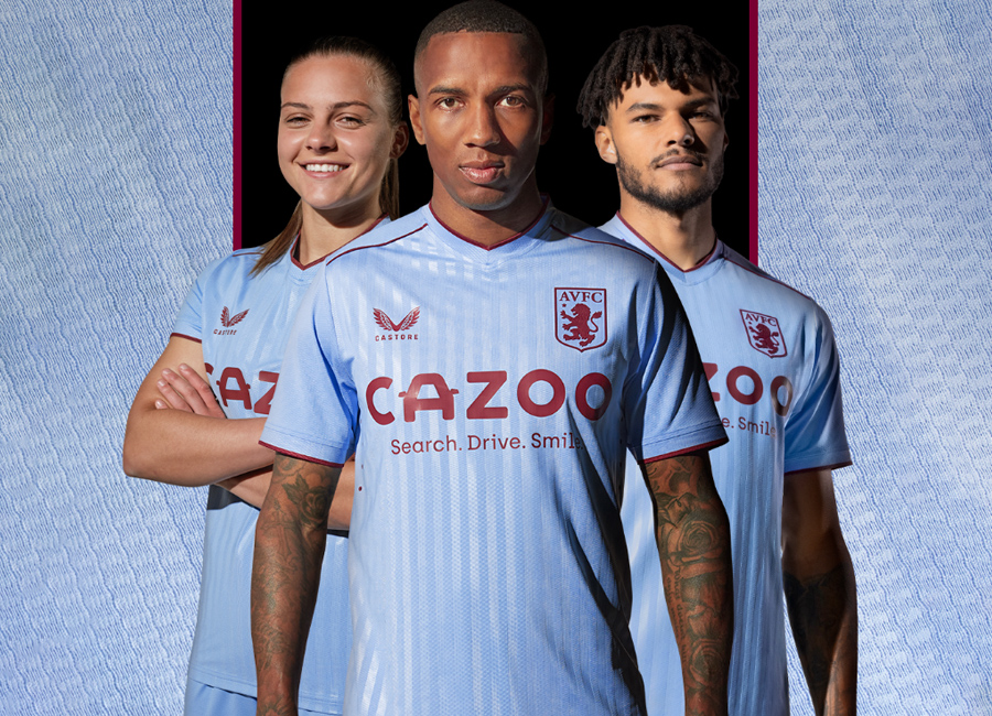 Aston Villa 2022-23 Castore Away Kit