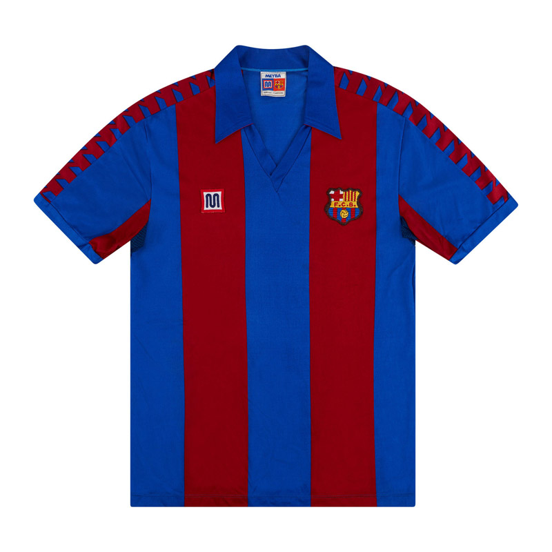 Barcelona 1984-89 Meyba Home Shirt