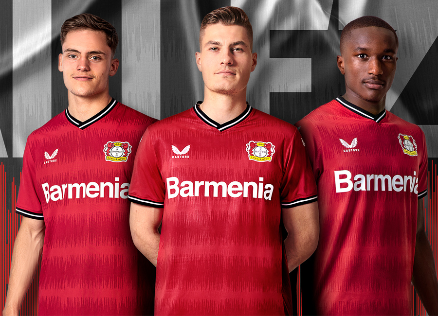 Bayer 04 Leverkusen 2022-23 Castore Home Kit