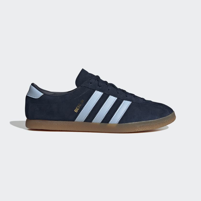 Adidas Berlin Shoes - Collegiate Navy / Vision Blue / Off White
