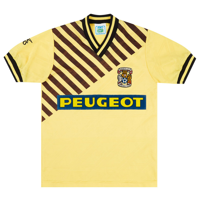 Coventry City 1989-91 Asics Away Shirt