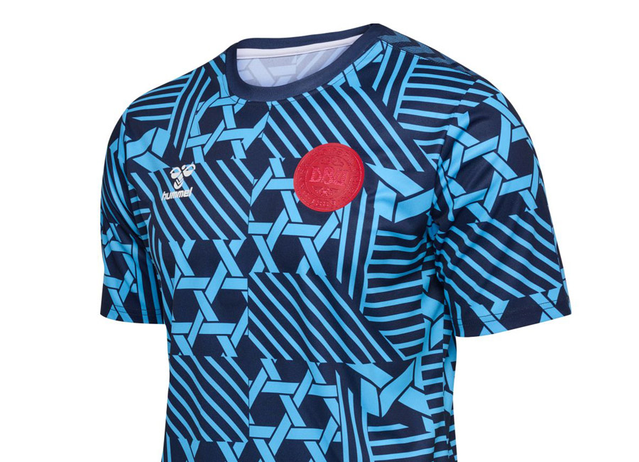 Denmark 2023 Hummel Pre-Match Shirt