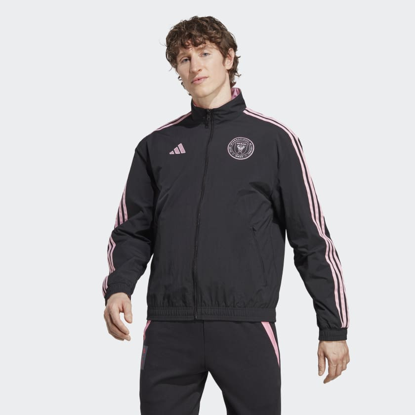 Inter Miami CF  2023 Reversible Anthem Jacket - Black / True Pink