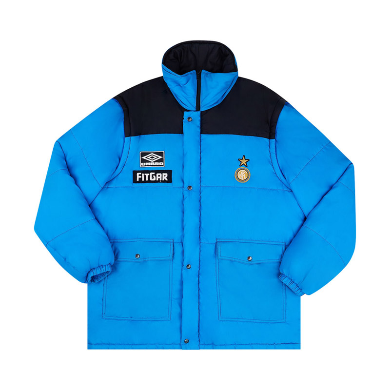 Inter Milan 1991-92 Umbro Player Issue Bench Coat