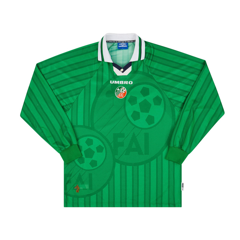 Ireland 1998-00 Umbro Player Issue Home Shirt
