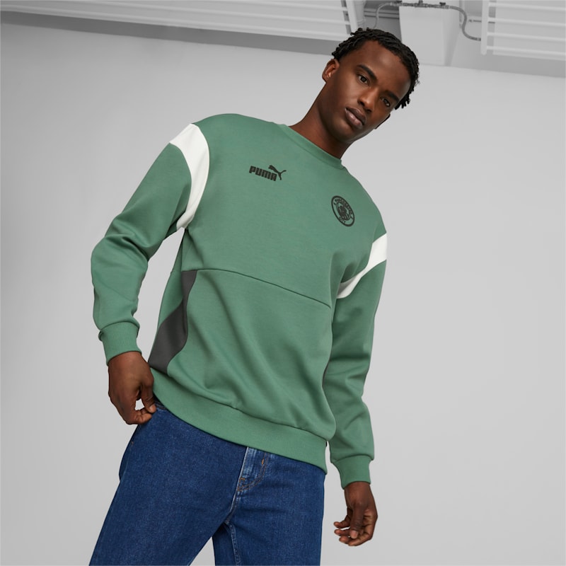 Manchester City FtblArchive Sweatshirt - Deep Forest / Flat Dark Gray