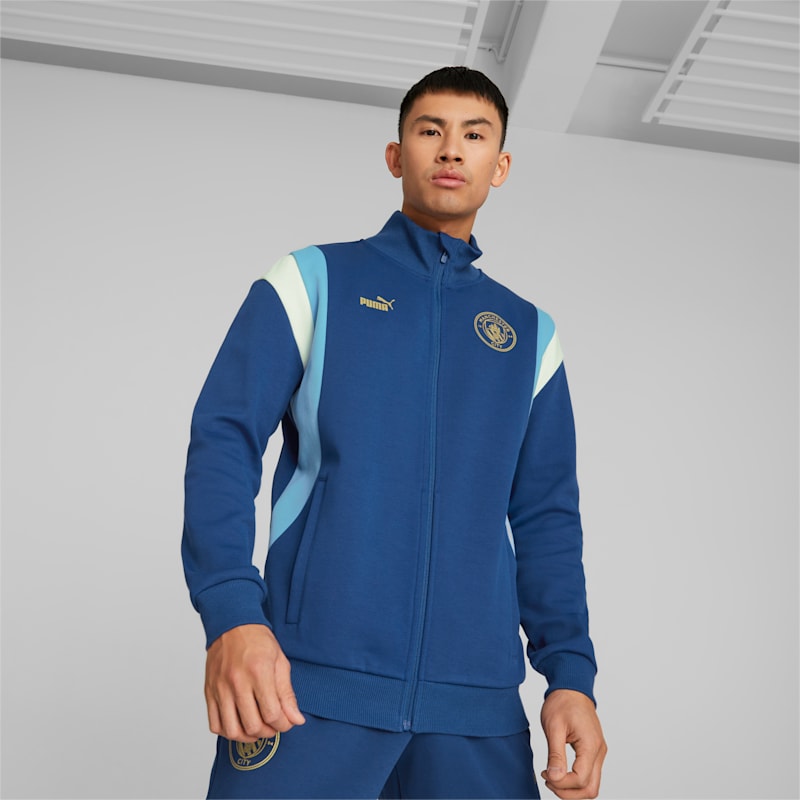 Manchester City Chinese New Year Track Jacket - Blazing Blue / Team Light Blue