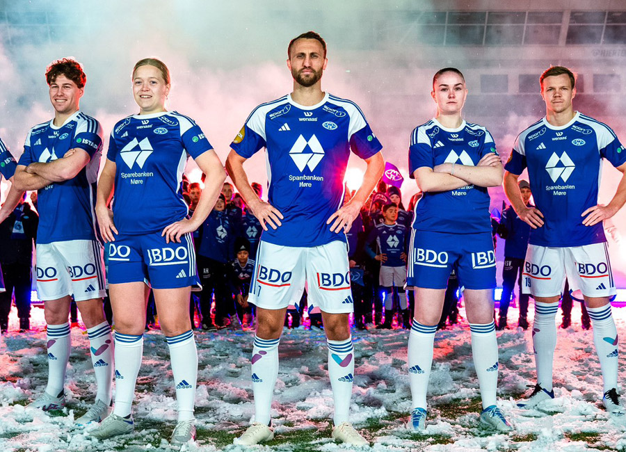 Molde 2023 Adidas Home and Away Kits