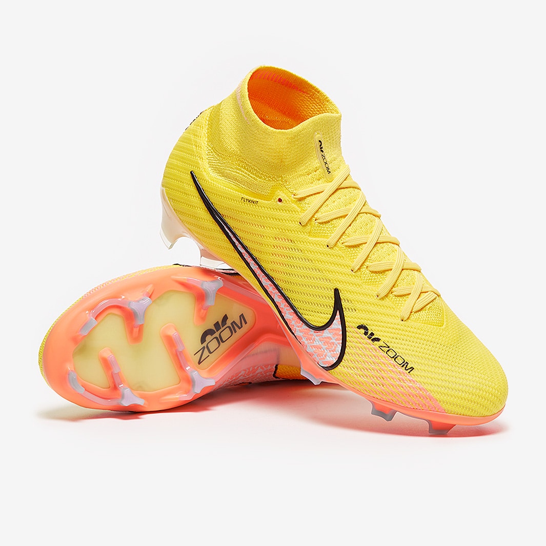 Nike Air Zoom Mercurial Superfly IX Elite FG Lucent - Yellow Strike / Sunset Glow / Barely Grape