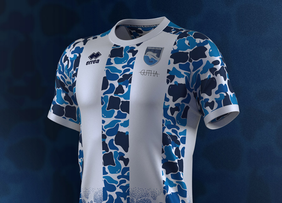 Delfino Pescara 2022-23 Errea Special Edition Shirt
